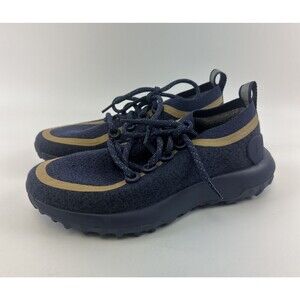 Allbirds Trail Runner SWT Mizzle Sneaker Hazy Indigo Beige Blue Lace Up Womens 8
